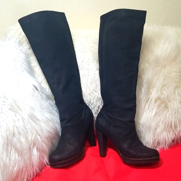 cole haan nike air knee high boots